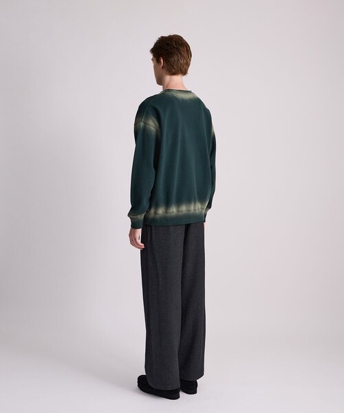 Saturdays NYC（サタデーズ ニューヨークシティ ）の「Ari Relaxed Faded Dye Sweatshirt（スウェット・メンズ・スミクロ/グリーン/ワイン・M/S/L/XL）」の8枚目の写真