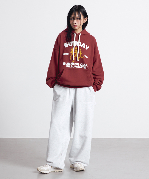 F.ILLUMINATE（フィルミネイト）の「ランニングクラブフードパーカー-クリーム（パーカー・レディース・その他・SMALL/MEDIUM/LARGE）」の5枚目の写真