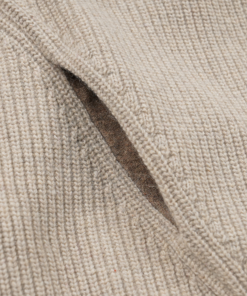 FRIZMWORKS（フリズムワークス）の「KANGAROO KNIT PULLOVER HOODY _ OATMEAL（ニット/セーター・メンズ・その他・MEDIUM/LARGE/X-LARGE/SMALL）」の4枚目の写真
