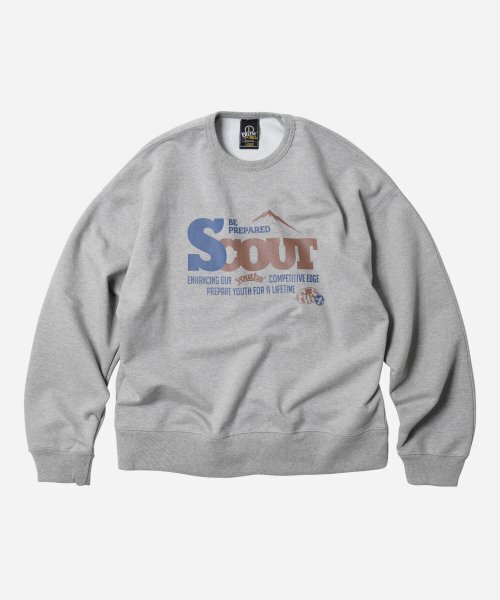 FRIZMWORKS(フリズムワークス)の「SCOUT SWEATSHIRT _ GRAY(スウェット・メンズ・その他・MEDIUM/X-LARGE/LARGE)」の1枚目の写真