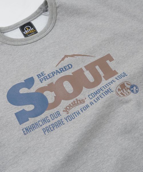 FRIZMWORKS(フリズムワークス)の「SCOUT SWEATSHIRT _ GRAY(スウェット・メンズ・その他・MEDIUM/X-LARGE/LARGE)」の6枚目の写真