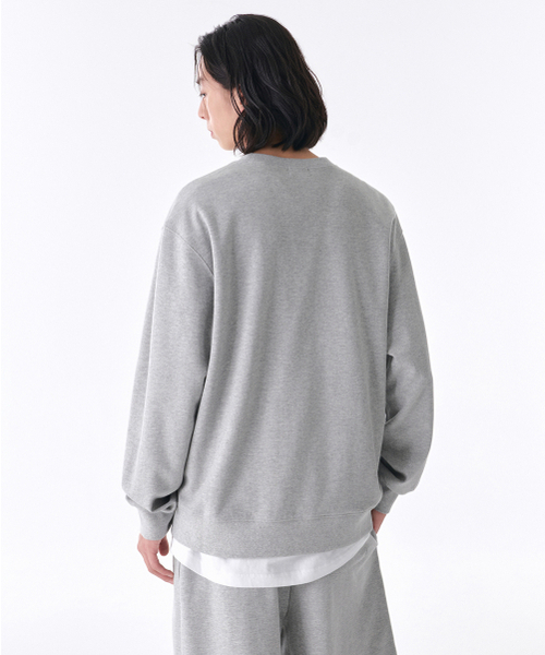 MUSINSA STANDARD（ムシンサスタンダード）の「[クールタンダード] レギュラースウェットシャツ [ミディアムグレー]（スウェット・メンズ・その他・SMALL/MEDIUM/LARGE/X-LARGE/XX-LARGE/XXX-LARGE）」の3枚目の写真