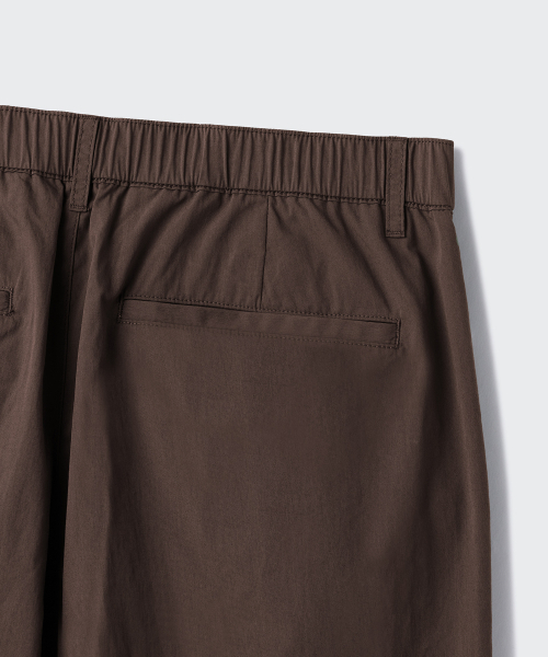 MUSINSA STANDARD（ムシンサスタンダード）の「[シティレジャー] CN ワンタックワイドバンディングパンツ [バロックブラウン]（その他パンツ・メンズ・その他・26/27/28/29/40/38/36/34/32/30/31/33）」の6枚目の写真