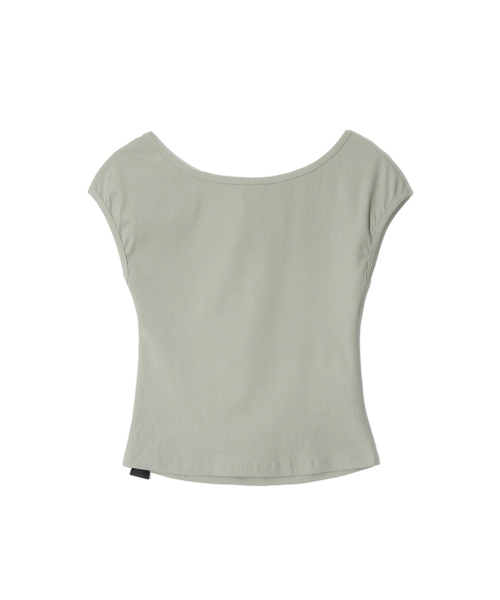 RENSE(レンセ)の「Back Open Top Soft Khaki(Tシャツ/カットソー・レディース・その他・FREE)」の4枚目の写真