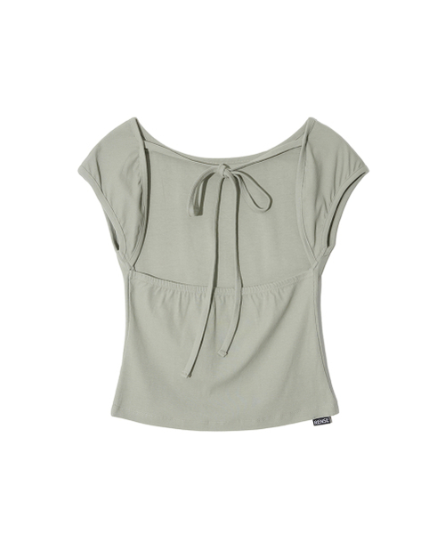 RENSE(レンセ)の「Back Open Top Soft Khaki(Tシャツ/カットソー・レディース・その他・FREE)」の3枚目の写真
