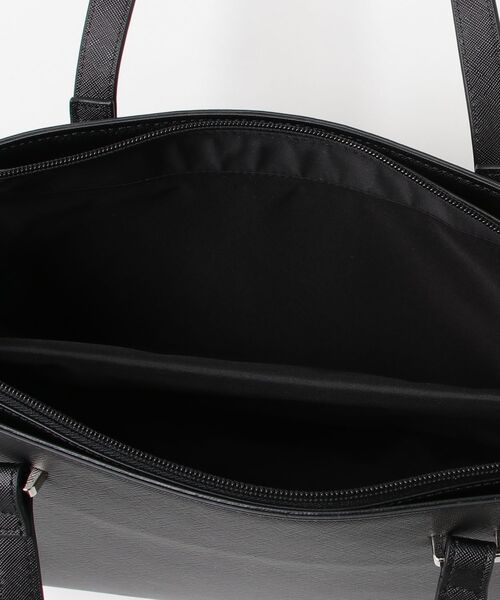 Perfect Suit FActory（パーフェクトスーツファクトリー）の「スクエアトートバッグ（PCポケット付き）（トートバッグ・レディース・ブラック・FREE）」の4枚目の写真