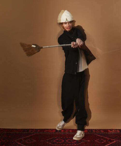 40ｃｔ＆525（フォーティーカラッツアンドゴーニーゴ）の「2重織りモッサボアパイル コンビブルゾン（ブルゾン・メンズ・ブラック・01/02/03/04）」の22枚目の写真