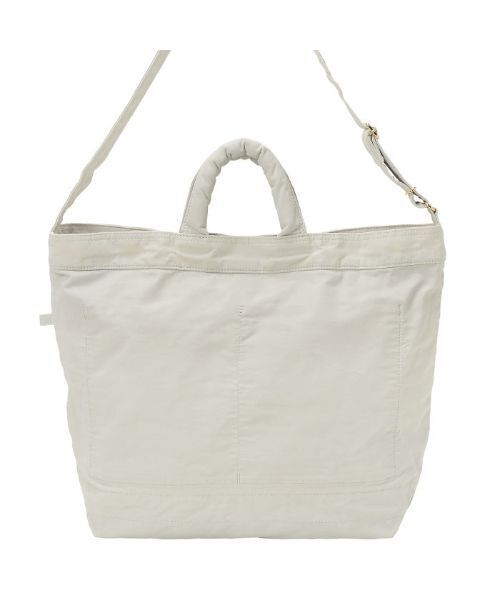 PORTER（ポーター）の「マイル 2WAYトートバッグ(S)（トートバッグ・メンズ・オフホワイト/ブラック・FREE）」の6枚目の写真