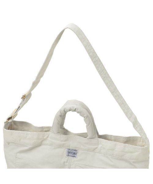 PORTER（ポーター）の「マイル 2WAYトートバッグ(S)（トートバッグ・メンズ・オフホワイト/ブラック・FREE）」の11枚目の写真