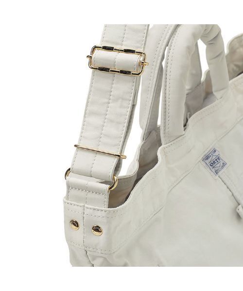 PORTER（ポーター）の「マイル 2WAYトートバッグ(S)（トートバッグ・メンズ・オフホワイト/ブラック・FREE）」の12枚目の写真