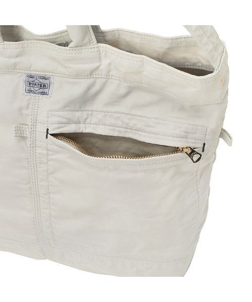 PORTER（ポーター）の「マイル 2WAYトートバッグ(S)（トートバッグ・メンズ・オフホワイト/ブラック・FREE）」の15枚目の写真