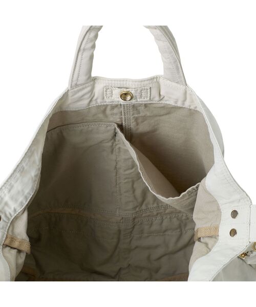 PORTER（ポーター）の「マイル 2WAYトートバッグ(S)（トートバッグ・メンズ・オフホワイト/ブラック・FREE）」の20枚目の写真