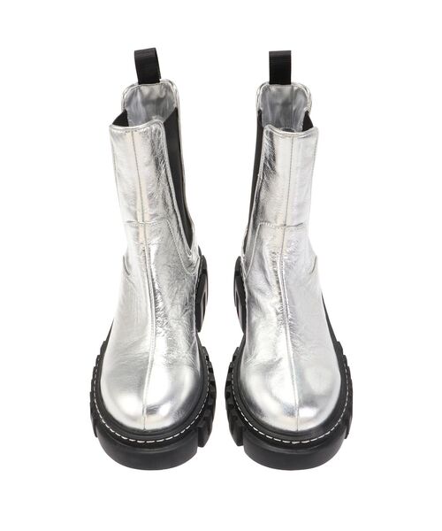UN3D.(アンスリード)の「UN3D.SOLE SIDEGORE BOOTS / アンスリードソールサイドゴアブーツ(ブーツ・レディース・ブラック/シルバー・38/37/39/36)」の11枚目の写真