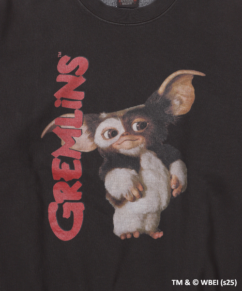 SCREEN STARS(スクリーンスターズ)の「SCREEN STARS "GREMLiNS" PIGMENT CREW(スウェット・メンズ・ブラック・MEDIUM/LARGE)」の9枚目の写真