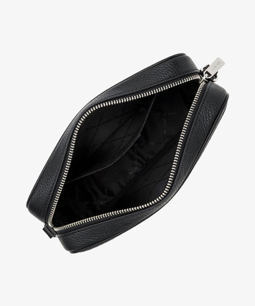 MICHAEL KORS(マイケルコース)の「JET SET TRAVEL ぺブルレザー カメラバッグ ラージ(ショルダーバッグ・レディース・ブラック・FREE)」の6枚目の写真