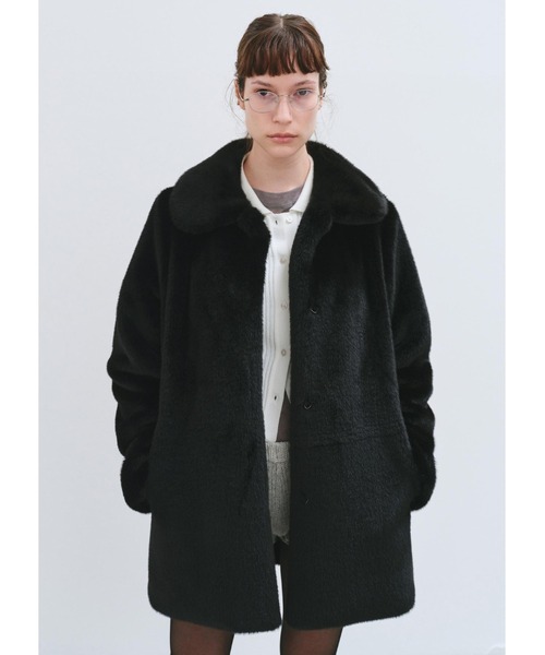 HAVELESS(ハブレス)の「CAROL FAUX FUR COAT(その他アウター・レディース・ブラック・M)」の1枚目の写真