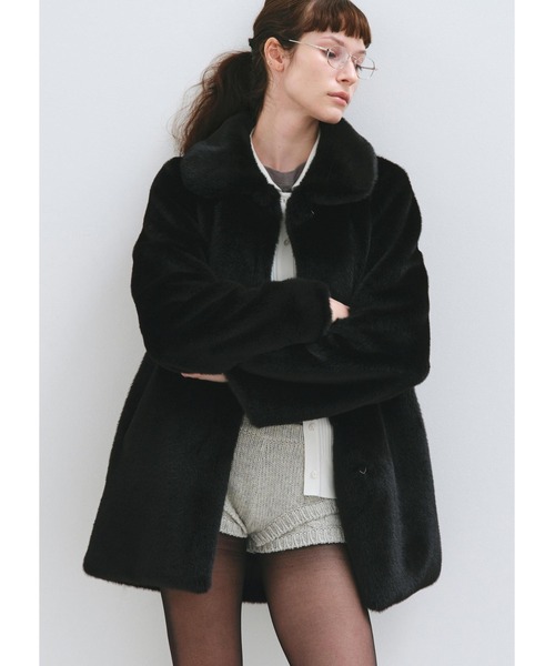 HAVELESS(ハブレス)の「CAROL FAUX FUR COAT(その他アウター・レディース・ブラック・M)」の11枚目の写真