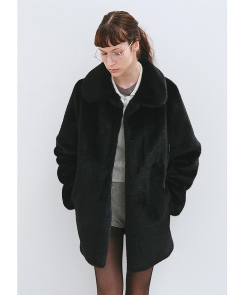 HAVELESS(ハブレス)の「CAROL FAUX FUR COAT(その他アウター・レディース・ブラック・M)」の12枚目の写真