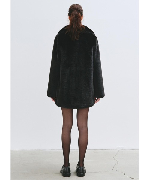 HAVELESS(ハブレス)の「CAROL FAUX FUR COAT(その他アウター・レディース・ブラック・M)」の5枚目の写真