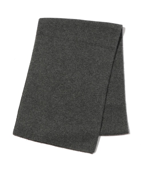 ESTNATION（エストネーション）の「THE COLUMN / カシミヤニットマフラー＜THE COLUMN＞（マフラー・メンズ・グレー/ネイビー・FREE）」の3枚目の写真