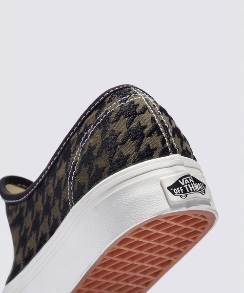 VANS(バンズ)の「オーセンティック ハウンドトゥース / Authentic HOUNDSTOOTH Olive VN000BW5DFP1(スニーカー・メンズ・オリーブ・4.5/5/5.5/6/6.5/7/7.5/8/8.5/9/9.5/10.5/11/11.5/12/4/10)」の7枚目の写真