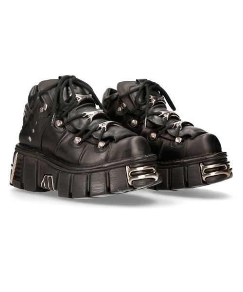 NEW ROCK(ニューロック)の「NEW ROCK/ニューロック/M-106-S1(ブーツ・メンズ・ブラック・42/43/41)」の2枚目の写真