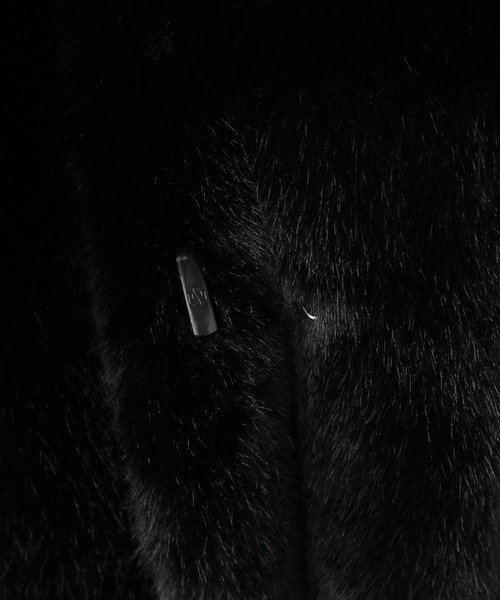 La TOTALITE(ラトータリテ)の「HAVELESS/ハブレス CAROL FAUX ファーコート(その他アウター・レディース・ブラック・FREE)」の8枚目の写真