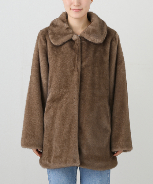 La TOTALITE(ラトータリテ)の「HAVELESS/ハブレス CAROL FAUX ファーコート(その他アウター・レディース・ブラック・FREE)」の17枚目の写真