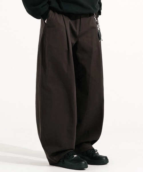 NO NEED(ノーニード)の「【EZKATON】Chino Balloon Wide Pants/MMLP6858(その他パンツ・メンズ・ダークブラウン/ベージュ/カーキ/ブラック・LL/L/M/S/3L)」の3枚目の写真