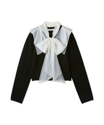 SNIDEL | シアーカラーニットカーデプルオーバー(ニット/セーター)