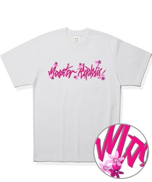 MONSTER REPUBLIC（モンスターリパブリック）の「ムーブメント ベーシック フラワーピンクTシャツ ホワイト（Tシャツ/カットソー・レディース・その他・LARGE/MEDIUM/SMALL/X-LARGE）」の3枚目の写真