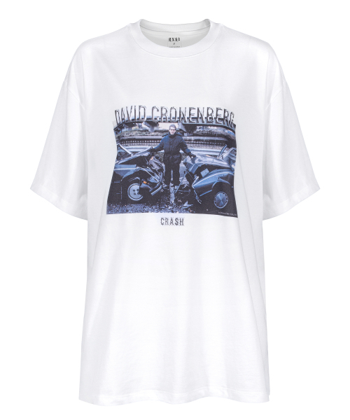 runningHIGH（ランニングハイ）の「デイビッド・クローネンバーグ ハーフスリーブTシャツ [ホワイト]（Tシャツ/カットソー・レディース・その他・FREE）」の4枚目の写真