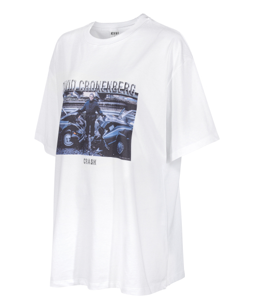 runningHIGH（ランニングハイ）の「デイビッド・クローネンバーグ ハーフスリーブTシャツ [ホワイト]（Tシャツ/カットソー・レディース・その他・FREE）」の5枚目の写真