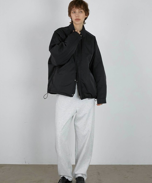 LA PEAU DE GEM】zip puff blouson/ジップパフブルゾン（ブルゾン