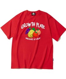 GROWTH PLATE FRUITS GRAPHIC Tシャツ - レッド
