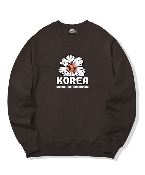 TRIPSHION(トリップション)の「MUGUNGHWA LOGO クルーネック - ブラウン(スウェット・メンズ・その他・LARGE/MEDIUM/X-LARGE)」の1枚目の写真