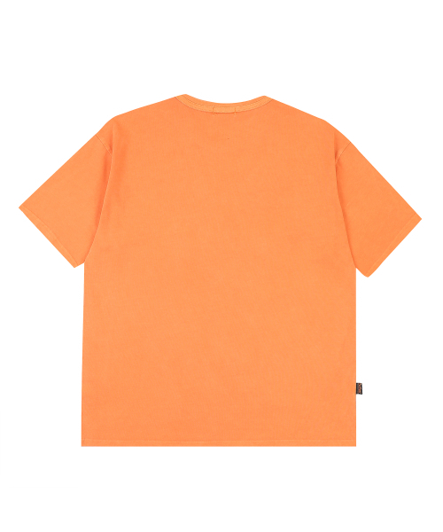 PENFIELD(ペンフィールド)の「PIGMENT DYED BASIC SHORT SLEEVE ORANGE_FQ2KT53U(Tシャツ/カットソー・メンズ・オレンジ・LARGE/MEDIUM/SMALL/X-LARGE)」の3枚目の写真