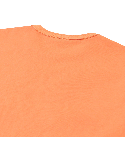 PENFIELD(ペンフィールド)の「PIGMENT DYED BASIC SHORT SLEEVE ORANGE_FQ2KT53U(Tシャツ/カットソー・メンズ・オレンジ・LARGE/MEDIUM/SMALL/X-LARGE)」の5枚目の写真