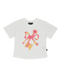 GODASHIN（ゴダシン）の「FIXER WAND T-SHIRT (IVORY/PINK)（Tシャツ/カットソー）」