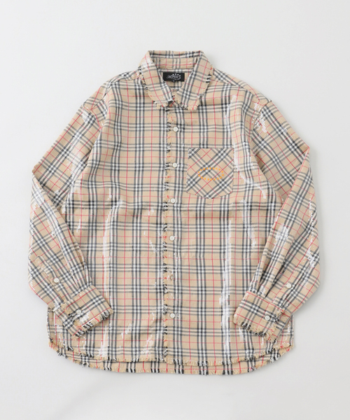 AFB（エーエフビー）の「SS CHECK SHIRTS（シャツ/ブラウス）」 - WEAR