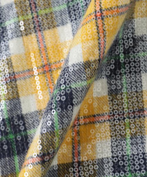 AFB（エーエフビー）の「AFB / エーエフビー SPANGLE SHIRTS（シャツ/ブラウス・メンズ・グリーン/レッド/ベージュ/イエロー・MEDIUM）」の11枚目の写真