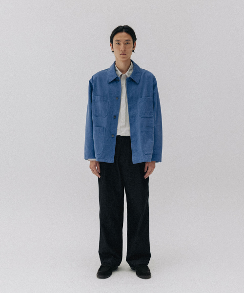 BLANKROOM（ブランクルーム）の「ヘリンボーンツイルパンツ_BLACK（その他パンツ・メンズ・その他・1/2/0/3）」の2枚目の写真