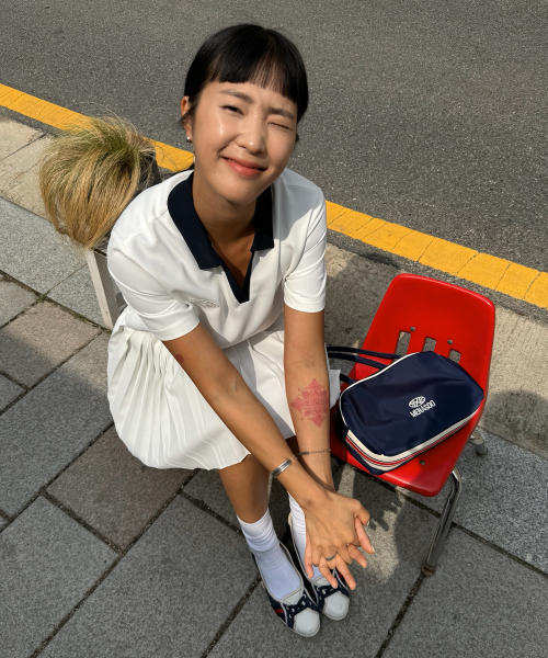 MENASOO（ミナス）の「Low Waist Pleated One Piece_White（ワンピース・レディース・ホワイト・F）」の6枚目の写真