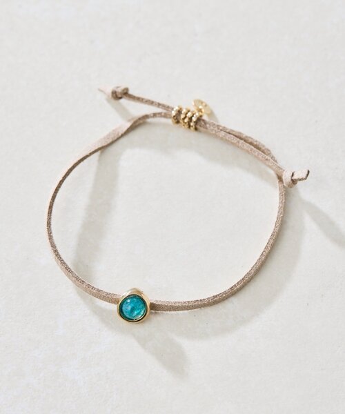 ear PAPILLONNER（イアパピヨネ）の「プチカラーカボションブレスレット（ブレスレット・レディース・ゴールド/シルバー・FREE）」の9枚目の写真