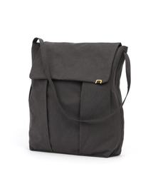 UNDERCONTROL STUDIO（アンダーコントロールスタジオ）の「カジュアルショルダーバッグ LADDER BAG / WRINKLE / NPC / DAWN CHARCOAL（ショルダーバッグ）」