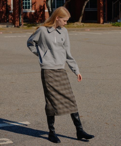 YUPPE(ヨッペ)の「CAR CHECK SKIRT_GRAY(スカート・レディース・その他・SMALL/MEDIUM)」の3枚目の写真