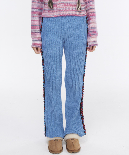 THE GREATEST(ザ グレイテスト)の「Boostcut Knit Leggings Blue(その他パンツ・レディース・その他・FREE)」の2枚目の写真