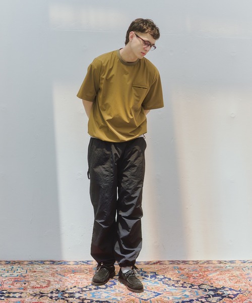 MILITARY(ミリタリー)の「【SETUP7】Tech Drawstring Tee KKP/ テックドロストTシャツ(Tシャツ/カットソー・メンズ・ブラック/カーキ/グレー・M/L)」の18枚目の写真