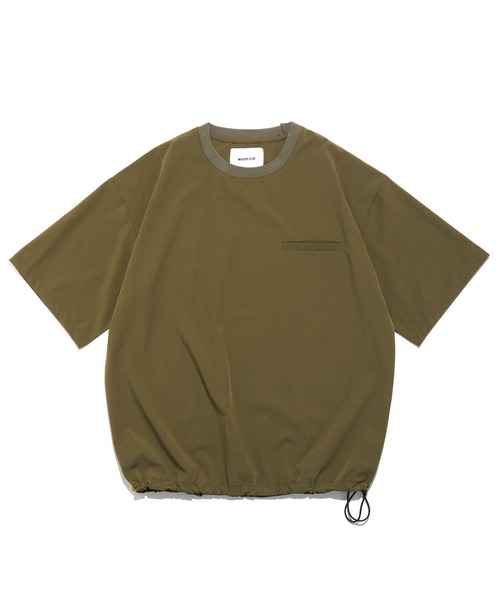 MILITARY(ミリタリー)の「【SETUP7】Tech Drawstring Tee KKP/ テックドロストTシャツ(Tシャツ/カットソー・メンズ・ブラック/カーキ/グレー・M/L)」の16枚目の写真