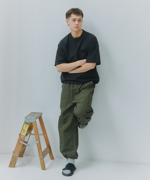 MILITARY(ミリタリー)の「【SETUP7】Tech Drawstring Tee KKP/ テックドロストTシャツ(Tシャツ/カットソー・メンズ・ブラック/カーキ/グレー・M/L)」の12枚目の写真